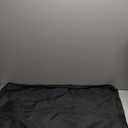 Outdoor Dog Bed for Medium Dogs, Waterproof Dog Crate Mat Orthopedic Egg Crate Foam Pet Bed with Washable Removable Oxford Cover, Black