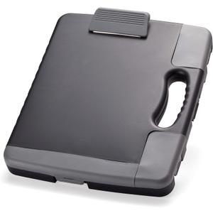 Officemate Portable Clipboard Storage plastic Case for A4 sizes, Charcoal (83301),11-3/4"w x 1-1/2"d x 14-1/2"h Officemate Portable Clipboard Storage plastic Case for A4 sizes, Charcoal (83301),11-3/4"w x 1-1/2"d x 14-1/2"h
