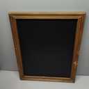 Rustic Magnetic Chalkboard Signs 16 x 20 inch Wood Framed Wall Hanging Display Board for Wedding, Bar, Kitchen, Brown