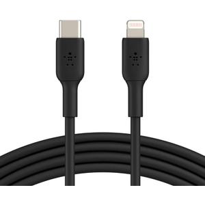 Belkin BoostCharge Fast Charging USB C to Lightning Cable 3.3ft/1M - MFi Certified 18W Power Delivery iPhone Charger Cord - Apple Charger USB C Cable - Fast Charging for iPhone 14, iPhone 13 - Black