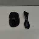 TECKNET Wireless Mouse Rechargeable, 2.4G USB-A Silent Mouse, Quiet Click, 6 Adjustable 4800 DPI, Cordless Computer Mice, Ergonomic Mice for Laptop, 6 Buttons for Chromebook, Ergo Grip - Black