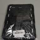 BMOUO Case for iPad 6th/5th Generation Case (9.7 inch, 2018/2017), 360Rotating Stand, Hand/Shoulder Strap Shockproof iPad 9.7 Case for iPad Air 2, Black