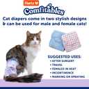 Hartz Comfitables Cat Diapers, Size S 16 Count, Comfortable & Secure Fit, Easy to Put On