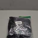 OQQ Women's One Piece Swimsuit Tummy Control V Neck Bathing Suits 2025 Trendy (X-Large, Black)