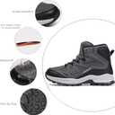 Men's Waterproof Hiking Boots Non-Slip Lightweight Trail Sneakers Outdoor Breathable Trekking Shoes,Size 40