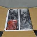 SUPERJARE 78.8 inch Narrow Console Table with Outlet, Sofa Tables, Behind Couch Table, Long Entryway Tables with Charging Station, for Living Room, Rustic Brown