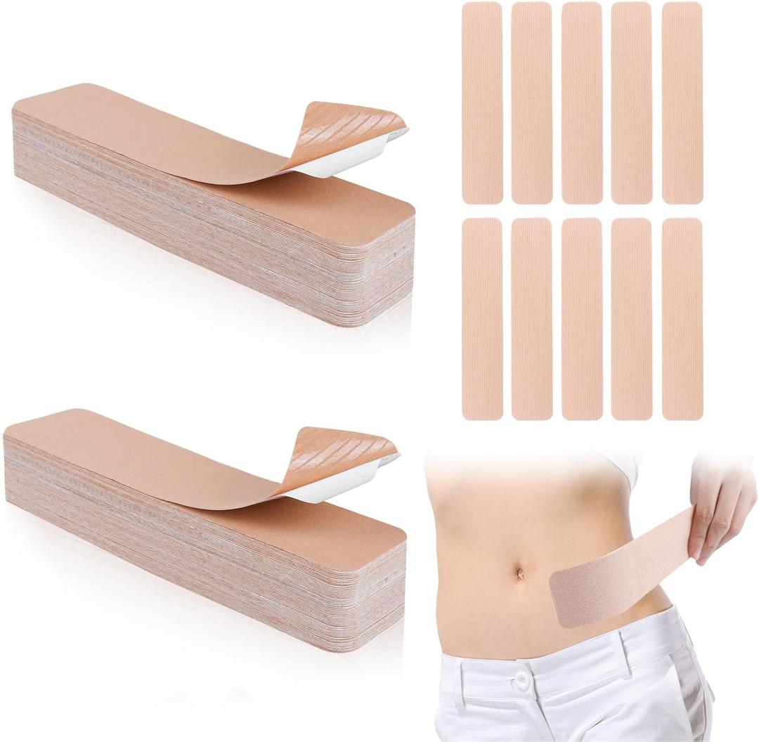 60 Pcs Tummy Tape Body Tape for Women Pre Cut Belly Tape Elastic Lifting Support Tape for Backless Dress Wedding Party Shapewear Body Shaping 60 Pcs Tummy Tape Body Tape for Women Pre Cut Belly Tape Elastic Lifting Support Tape for Backless Dress Wedding Party Shapewear Body Shaping