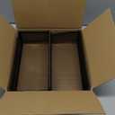 2 Pieces Magnetic Fridge Shelves Space-Saving Mesh Basket No Drill Needed Black for Kitchen Organization