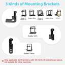 Creality CR Touch Auto Leveling Kit, 3D Printer Bed Auto Leveling Sensor Kit for Ender 3/ Ender 3 Pro/Ender 3 V2/ Ender 3 Max/Ender 5/Ender 5 Pro and CR 10 with 32 Bit V4.2.2/V4.2.7 Mainboard
