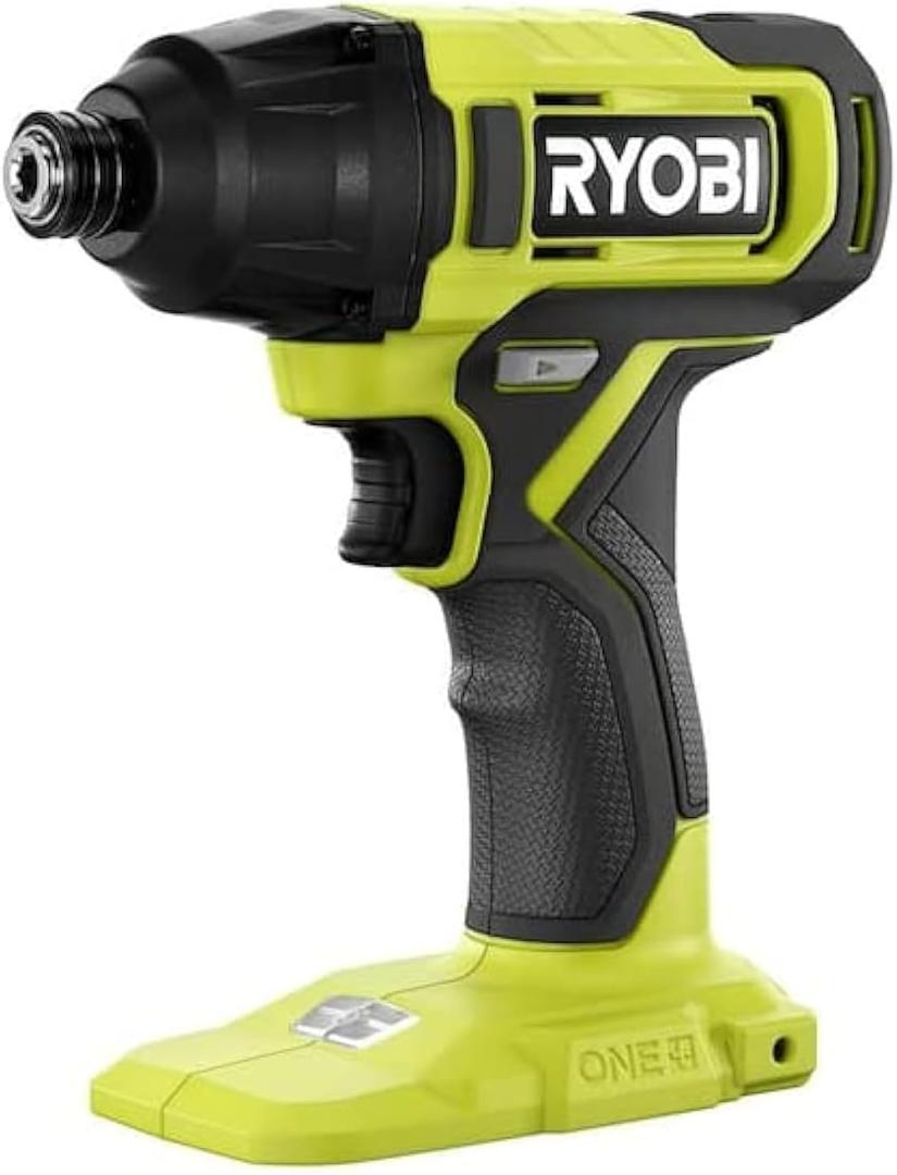 RYOBI ONE+ 18V Cordless 1/4 in. Impact Driver (Tool Only) Green RYOBI ONE+ 18V Cordless 1/4 in. Impact Driver (Tool Only) Green