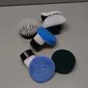 Replaceable Brush Heads Set, 9 Pack Brush Heads for Electric Spin Scrubber, Cordless Spin Scrubber Brush for Most Brands of ANS-8051A&ANS-8050 Electric Cleaning Brush, for Bathroom, Kitchen