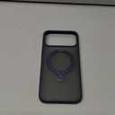 TORRAS Strong Magnetic & Seamless Stand for iPhone 17 Pro Max Case, Fit for MagSafe, Military Grade Drop Protection, Invisible Adjustable Kickstand, Camera Control Button, Translucent Matte Deep Blue