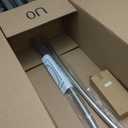 Curved Shower Curtain Rod for Bathroom, 40-72 Inches Adjustable Curved Shower Rod, 0.9MM Rustproof Shower Curtain Rod with Rotating Brackets for Extra Shower Space, Need To Drill, Brush Nickel