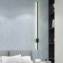 Haimin Grasscloth Wallpaper Textured 24in X 393in Fabric Contact Paper Light Blue Wall Paper Textured Linen Peel and Stick Self-Adhesive Thick Vinyl Embossed Film Wallpaper