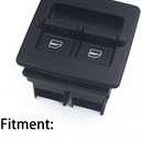 Electric Power Master Window Switch Button Fit for VW Beetle 1999 2000 2001 2002 2003 2004 2005 2006 2007 2008 2009 2010 1C0959855 1C0959527A 1C0959527 (Master Window)