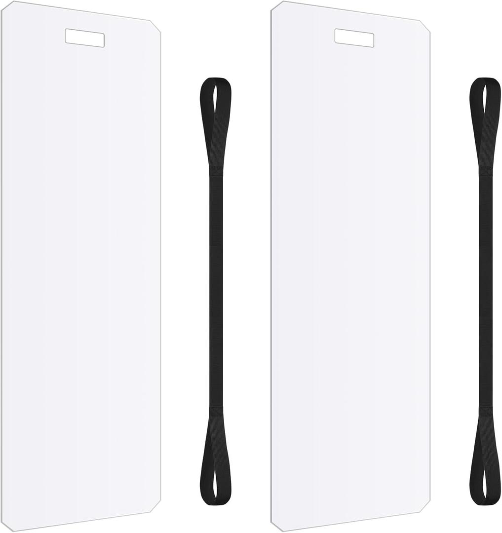 2 Pcs Appliance Sliders with Pull Strap Furniture Moving Glide for Refrigerators Washers Dryers Hardwood Tile Floor Protection