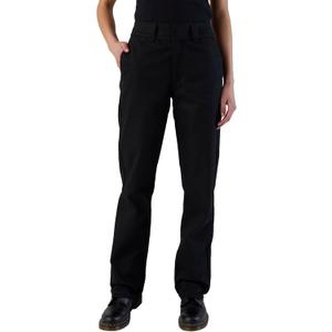 Dickies Women's Super Flex Bootcut (30 Short, Black)