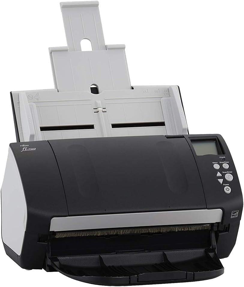 Fujitsu FI-7160 - Document Scanner - Duplex - 8.5 inx14 in - 600 DPIx600 DPI - UP to 60 PPM (Mono)/UP to 60 PPM (Color) - ADF (80 Sheets) - UP to 4000 SCANS PER Day - USB 3.0 