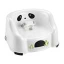 Fisher-Price Toddler Booster Seat Simple Clean & Comfort Panda Chair for Dining Table & Travel with Baby, Contoured Seat