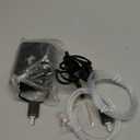 AQQA Aquarium Air Pump,3.5W 5W Dual Outlet Oxygen Pump with 2 Air Stone,Adjustable Air Valve Quiet Bubbler Pump,Up to 160 Gallon Fish Tank (3.5w)