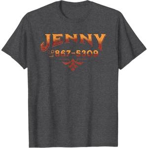 Jenny Phone Number 867-5309 Funny Rock Music Gifts T-Shirt M