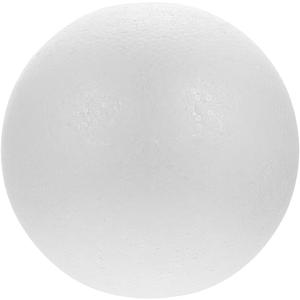 DOITOOL Foam Balls Christmas Decor Craft Foam Ball 10 Inch Round, White Smooth Balls for Arts and Crafts Supplies Project or Wedding, Holiday Party (10 Inch) Wedding Decor Cupcakes (25X25X25CM)