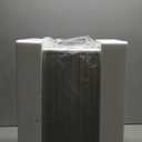 LUGGEX Checked Suitcase with Spinner Wheels, 8010S Aluminum Frame Zipperless Polycarbonate Hard Shell Suitcase (ZX-Core, Silver, 28 Inch)