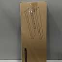 BAYKA Floating Shelves Grey, 22.5 inches Rustic Wood Wall Mounted Shelves for Bathroom, Bedroom, Living Room, Kitchen, Hanging Shelf for Books/Storage/Decor (Gray,Set of 2)