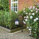 BESPORTBLE Shepherd Hook: 2Pcs Iron Hook Courtyard Lawn for Garden Hanging Lanterns, Plant Stand Hanger Baskets, Plants, Street Lights Hanging Rack Iron Shepherd