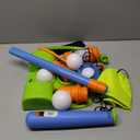 JoyCat 3-in-1 T Ball Set for Kids 3-5,Toddler Baseball Set-T Ball Stand,Hanging Tee,Auto Launcher,6 Balls-Adjustable Height Sports&Outdoor/Indoor Toys for 3 4 5 6 7 8 Year Old Boy Girl Birthday Gift