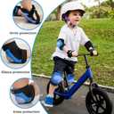 BOSONER Kids/Youth Knee Pads Elbow Pads Wrist Guards Set for 3-15 Years, Child Protective Gear Set for Roller Skates, Cycling, BMX Bike, Skateboard, Inline Skating, Scooter Riding Sports