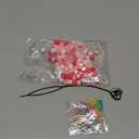 160Pcs 10mm Small Silicone Beads for Hair Braids, Soft Jellyish Pony Hair Beads with 5mm Hole + 50 Rubber Bands and 1 Beader for Braiding, DIY Bracelets Necklaces Crafts (Light Pink)