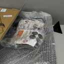 2PACK Stainless Steel Litter Box, Extra Large Litter Boxes for Big Cats, XL Metal Cat Litter Box with Lid High Sides, Anti-Urine Leakage, Non-Sticky, Scoop Included (Dark Grey)