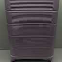 American Tourister Stratum 2.0 Expandable Hardside Luggage with Spinner Wheels, 28" SPINNER, Purple Haze (28-Inch Checked-Large)