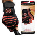 Copper Tech Pro Pickleball Gloves for Men & Women | Advanced Joint Support with Copper Compression | Built with AAA Synthetic Leather Tennis, Badminton, & Racquetball Glove