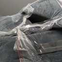 Lunix LX5 4-Piece Support for Shoulder & Upper Body Rest, Orthopedic Bed Wedge Pillow Set, Elevated Memory Foam for Post-Op Recovery & Sleep Comfort, Stone Navy