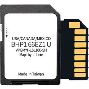 Latest BHP166EZ1U Navigation SD Card Compatible with 2014-2018 3, 2016-2020 CX-5 / CX-9, 2016-2023 6 / CX-3 / MX-5, USA/CAN/MEX Maps