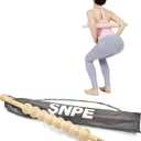 Cypress Wood Stick WaveGrip 8 - The Perfect Tool for targeted Massage Convenient Grip for Effortless use Relieve Tension in Your Neck, Shoulders, and Back with Added Benefit of Portability