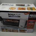 Ninja Air Fryer Toaster Oven Combo | 8-in-1 Functionality | Flip Up & Away for Storage Space | Air Fry Basket, Sheet Pan, Wire Rack & Removable Crumb Tray |1800 Watt | Stainless Steel | SP151