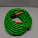 YAMATIC Pressure Washer Hose 50FT - 1/4 3200PSI - Super Flexible, Kink-Resistant, No Leak M22 Brass Thread for Electric & Gas Pressure Washers, Green