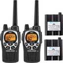 Midland GXT1000 GMRS Radio Walkie Talkie with Extra Battery Packs