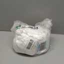 7.2FT White Round Wedding Backdrop Cover,Circle Balloon Arch Backgound Stand Cover for Birthday Party Baby Shower Halloween Decoration