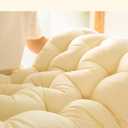 College Dorm Bed Bolster Pillow Long Reading Rectangular Headboard Pillow Backrest Support Cushion for Sitting in Bed Daybed Pillows Soft,White,Full/120 * 50cm