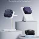 ESR for AirPods 4 Case, Compatible with AirPods 4th Generation Case (2024), Compatible with MagSafe, Powerful Drop Protection, Magnetic Lid, Cyber Series, Black