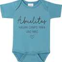 Abuelitos Hagan Campo Para Uno Más Baby Onesie, Spanish Pregnancy Announcement Outfit for Baby Announcements Ideas