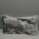 R&M Richards 2PC Printed Paisley Knit Flyaway Jacket with Solid Dress and Attached Necklace (20 Plus)