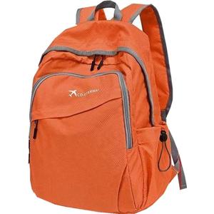 Geboldil Men's and women's leisure waterproof travel backpack, Orange