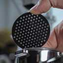 54mm Espresso Puck Screen - Stainless Steel Ultra Thin Espresso Filter Perfect Fit With Breville Barista Express, Pro, Touch, Bambino, Infuser, Easy Clean Design (Black, 54mm)
