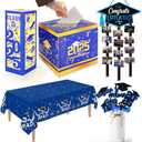 Graduation Decorations Class of 2025, Graduatio n Party Decoration s Set Includes G raduation Card Box,Graduati on Table Cloths,Gr aduation Table Centerpieces,Graduation Photo Banner,Grad Party Decor