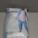 Spooktacular Creations Halloween Dalmatian Dragon Triceratop Unisex Costume, Adult Animal Costume Halloween Costume Party (Blue, L)